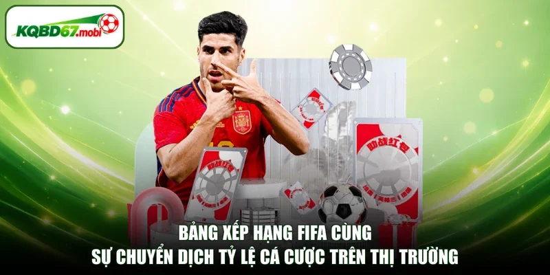 Bảng xếp hạng FIFA cùng sự chuyển dịch tỷ lệ cá cược trên thị trường